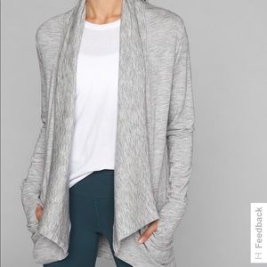 ATHLETA Sweater / Wrap • Gray • Medium